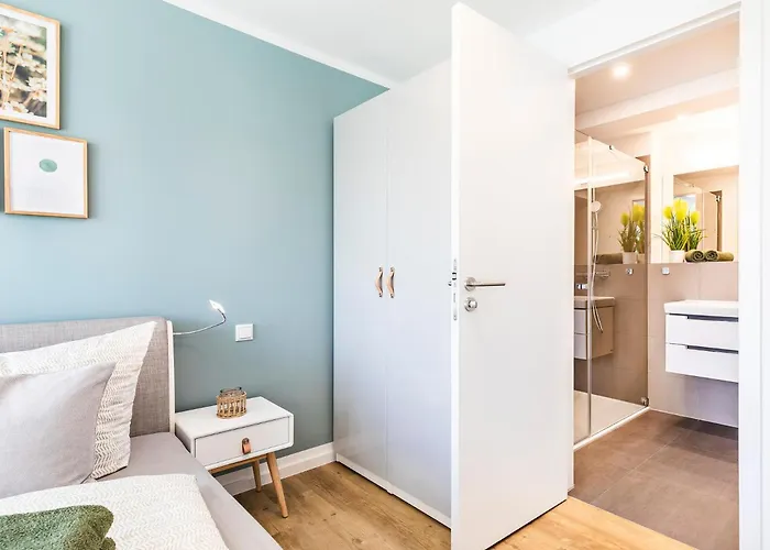 Lejlighed Prora - Modernes Mit Balkon, Meerblick Und E-ladestation - Beachfront Binz